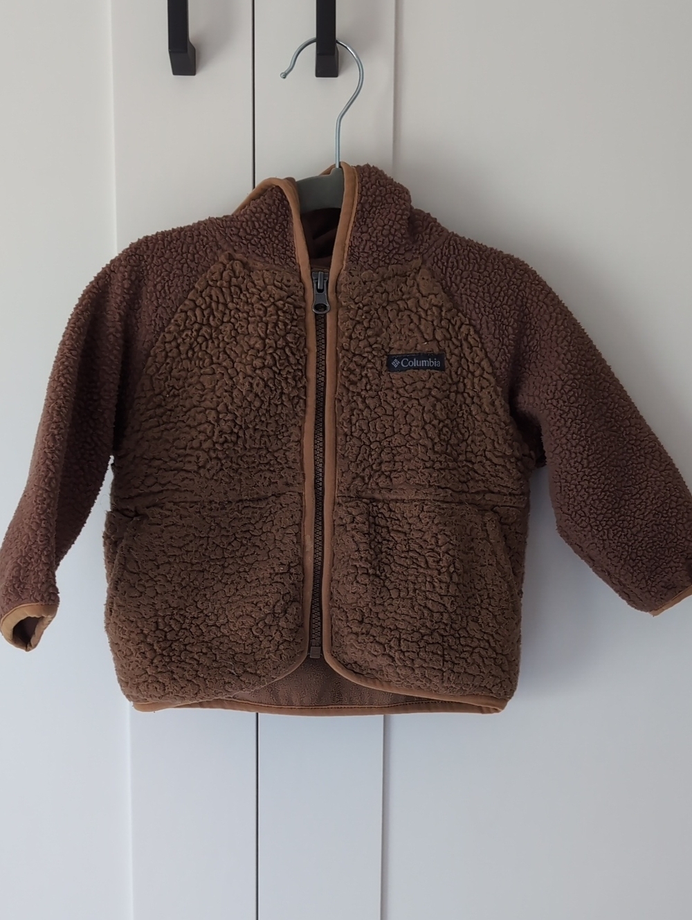 Columbia Chestnut Brown Sherpa Zip Jacket